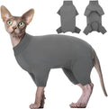 Sphynx cat wearing a soft turtleneck sweater with sleeves in a warm winter pullover design