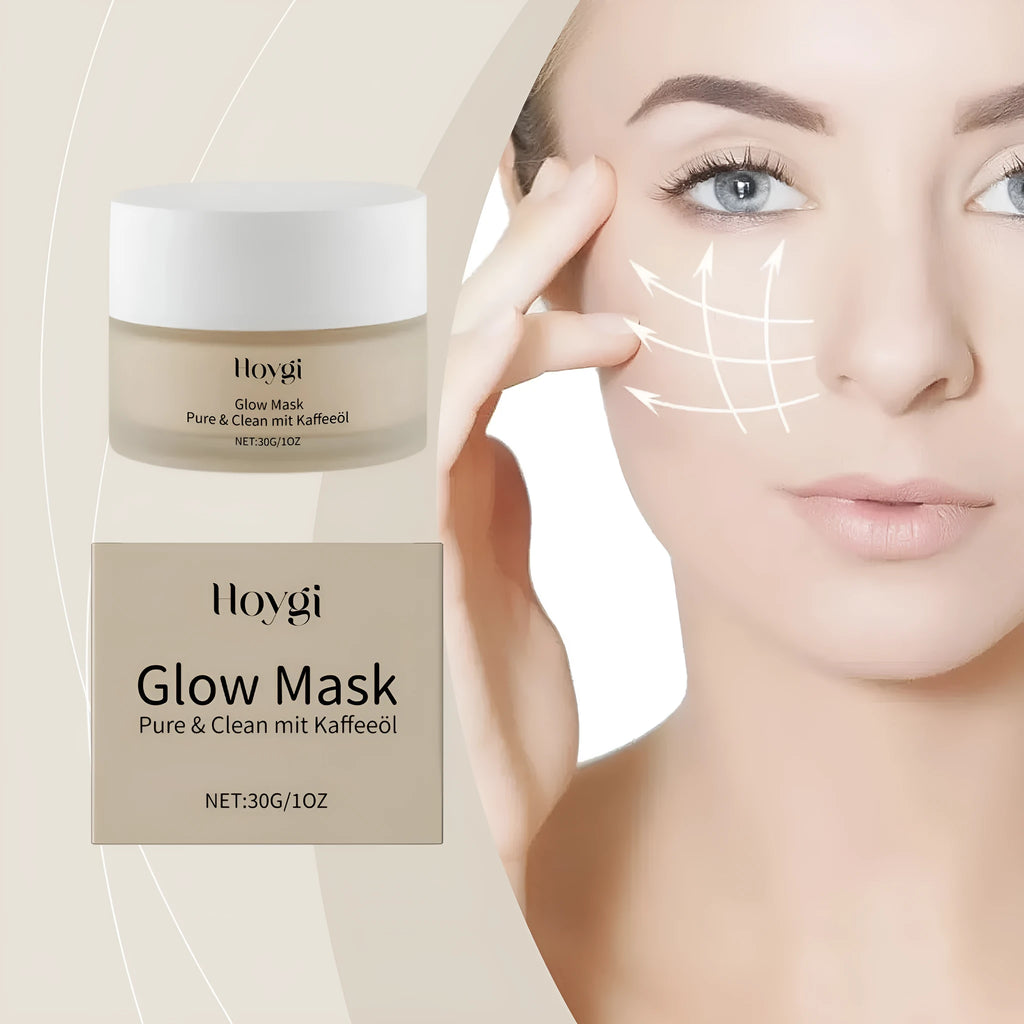 Single-use sheet facial mask for moisturising and skin lightening, size 5.1cm by 3.9cm.
