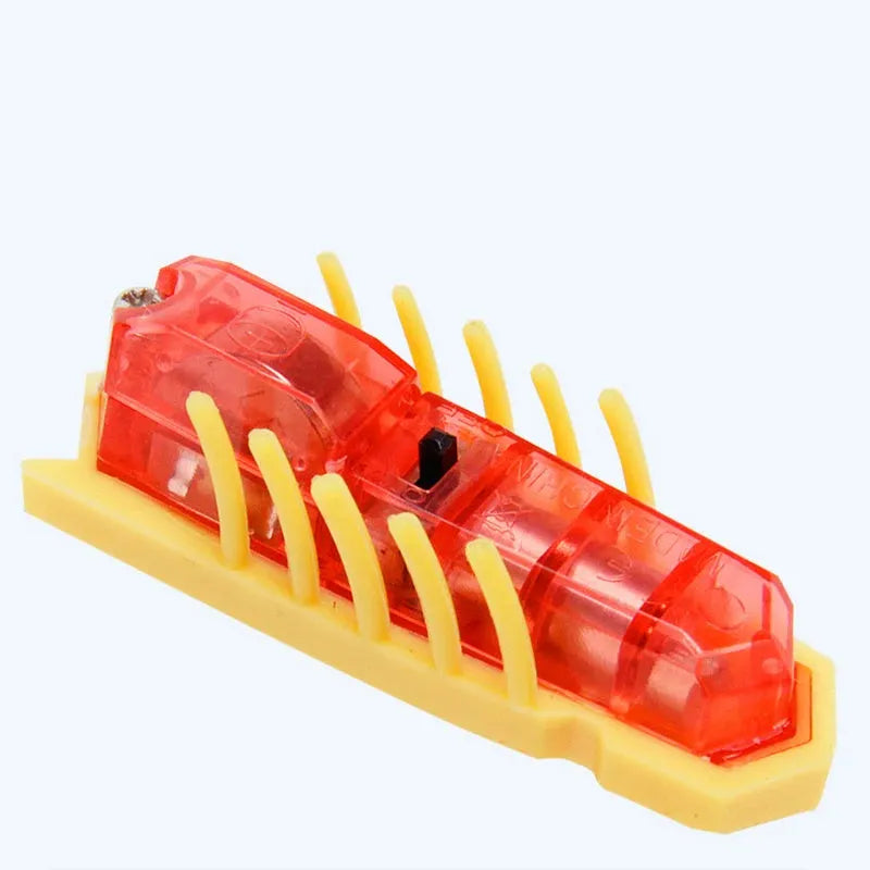 Mini electric bug pet toy showing ladybird beetle design with angular crawling legs