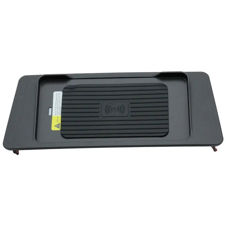 Automatic induction car wireless charger 15W fast charge black with 12V input