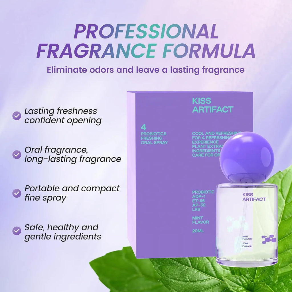 20ml portable probiotics oral spray bottle for hydrating body care