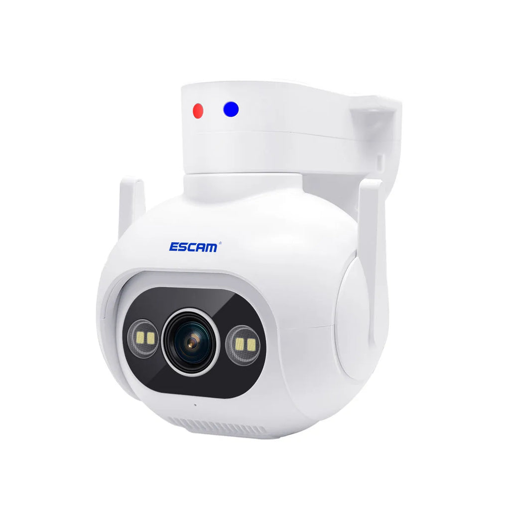 Smart colour night vision security camera with wall mount bracket and 4mm lens
