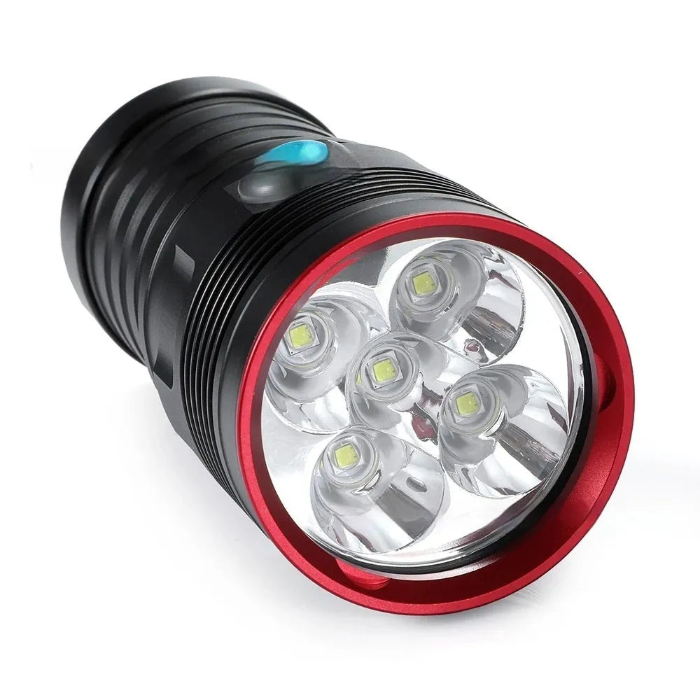 DX5S L2 50W aluminium alloy LED flashlight for camping and outdoor use