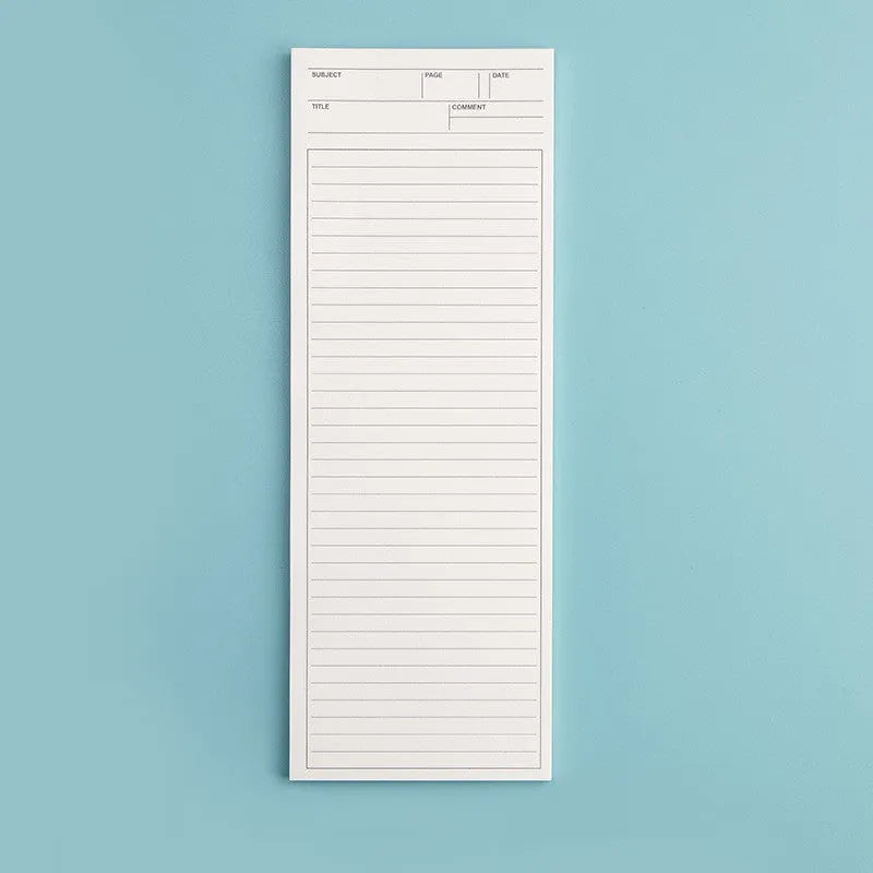 Creative Ins Wind note book showing Purple Bear design with 50 sheets of 80G paper in 91x256mm size