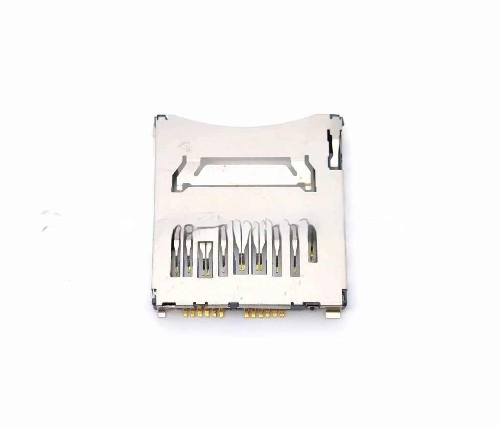 Alloy camera memory card slot replacement component with high foot and low foot colour options