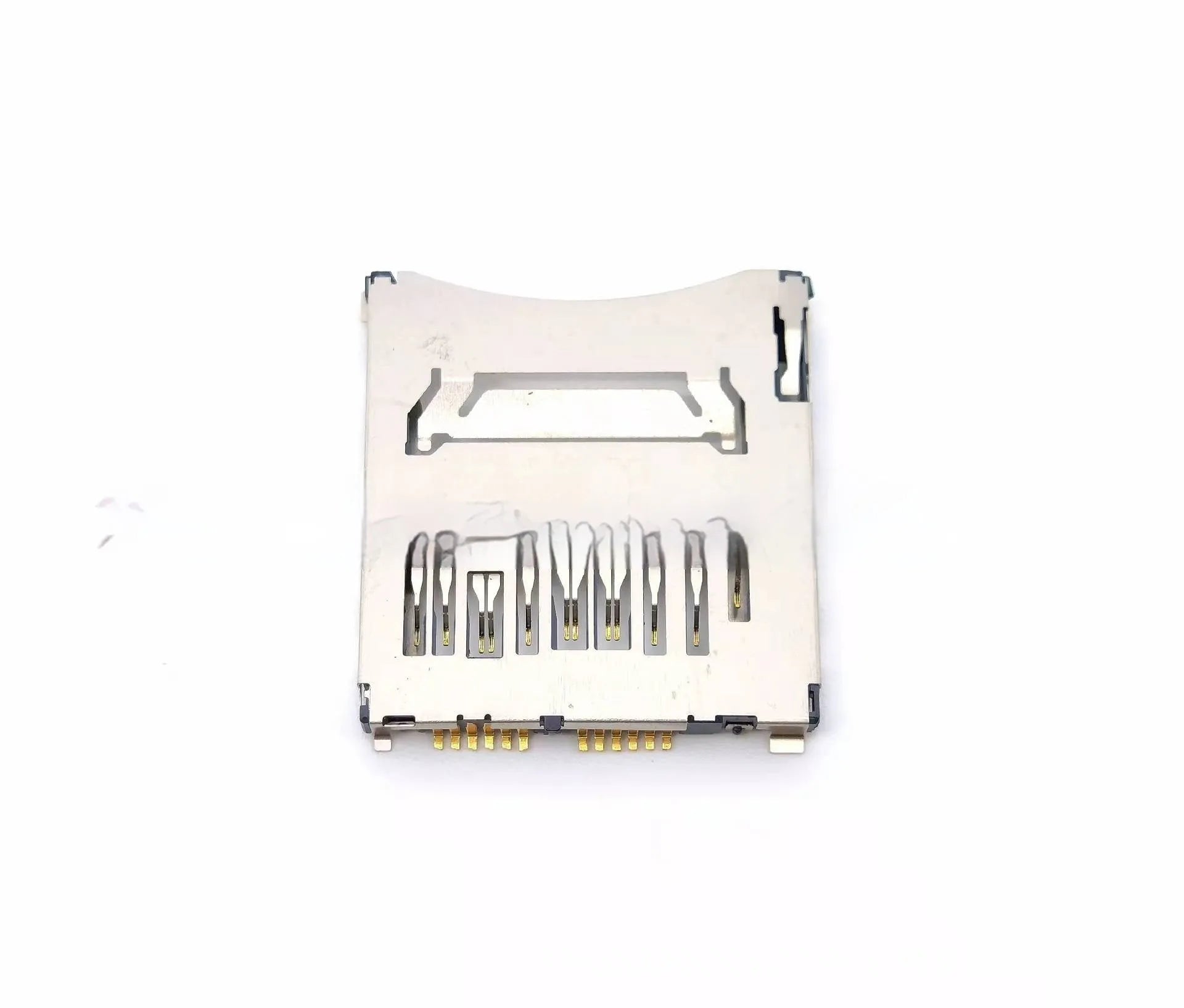 Alloy camera memory card slot replacement component with high foot and low foot colour options