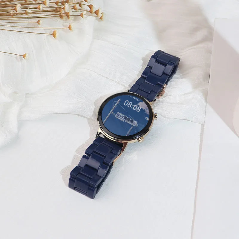 Resin Huawei watch strap replacement belt in 42mm and 46mm sizes with multi colour options