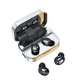Bluetooth 5.3 wireless gaming headset with touch controls and earplug design