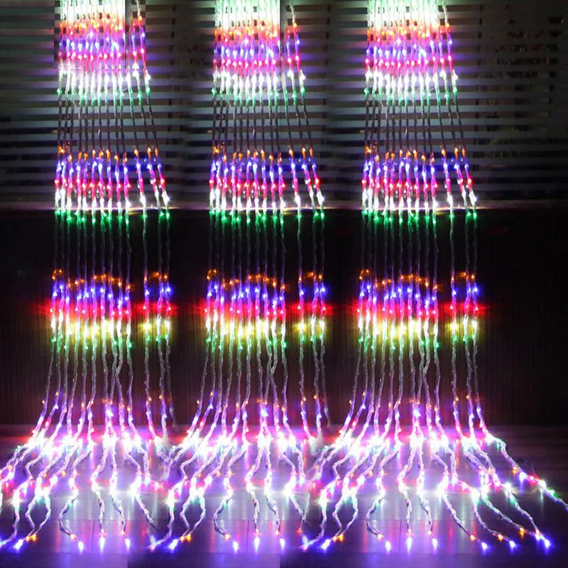 Outdoor net and water string lights 3 x 2 m, IP65, blue warm white pure white multicolour, plastic shell, EU plug