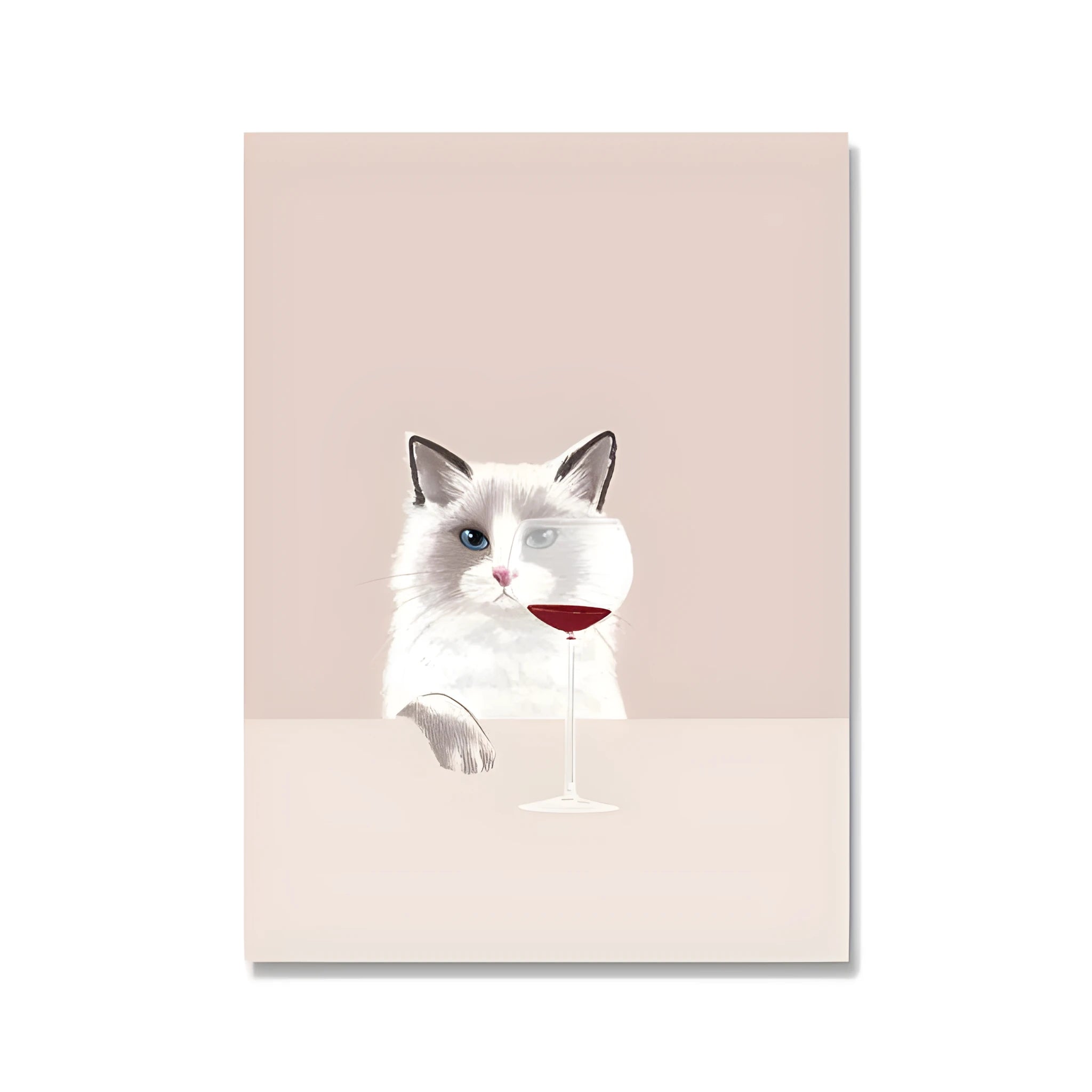 Modern simplicity decorative canvas wall painting 40x60cm with white border