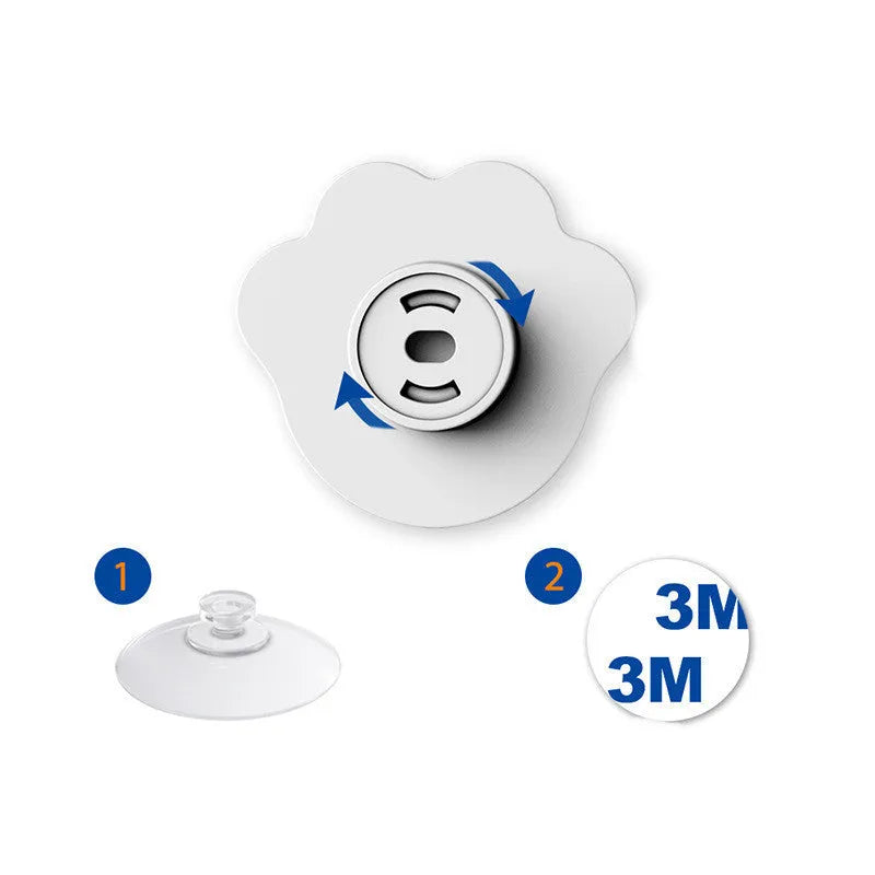 White infrared sensor control head for pet water dispenser with USB power cable