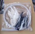 Eight-piece vacuum cleaner suction head accessory set for small area cleaning
