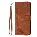 Frosted TPU PU phone case with card wallet slot and short rope for iPhone 16 Pro Max