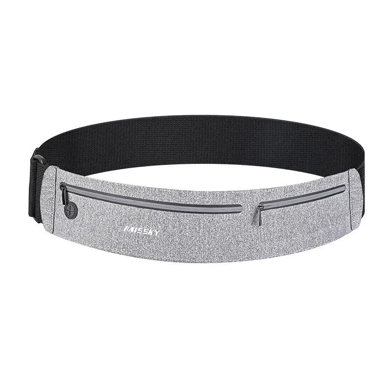 Waterproof 8-inch waist bag in camouflage crocodile colour for outdoor sports