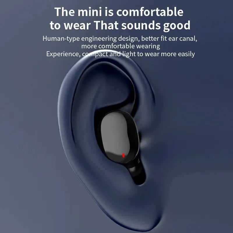 E9S TWS in-ear Bluetooth headset black plastic noise reduction low latency