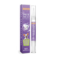 Pet oral cleaning pen 3ml with dental brush for dogs and cats, portable 1.8x12.6cm