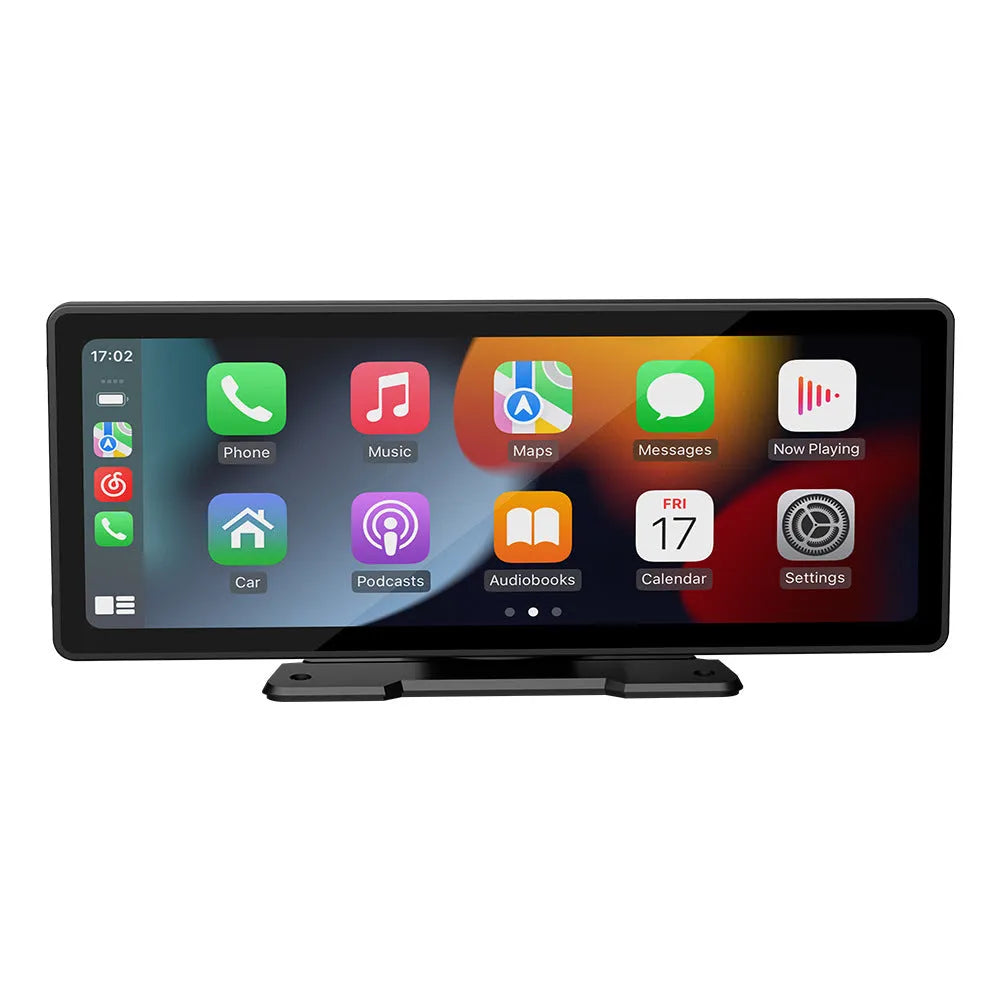 10.26-inch LED wireless Carplay car MP5 player with reversing video assistance and dual-channel input