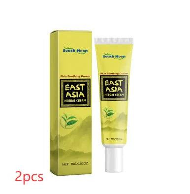 15g tube of herbal moisturising cream with tea tree, Centella asiatica and mint leaf extracts