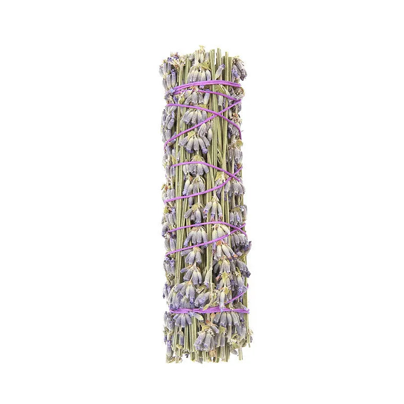 Natural dried flower lavender aromatherapy stick measuring four inches for air freshening