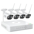 ZOSI 5MP HD POE security camera system with NVR unit and outdoor cameras