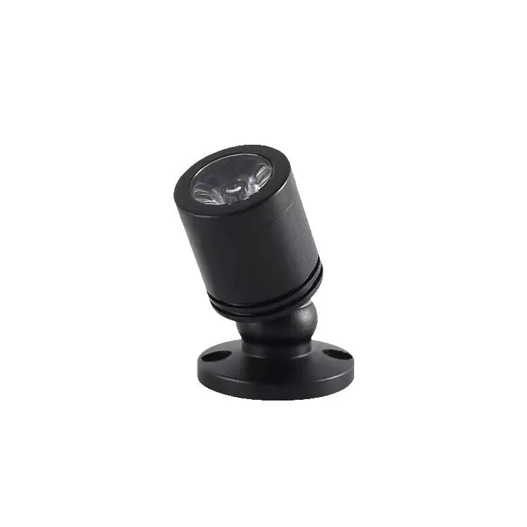 Mini Jewelly surface mounted spotlight with aluminium shell, available in 1W or 3W black or silver, 220V display light