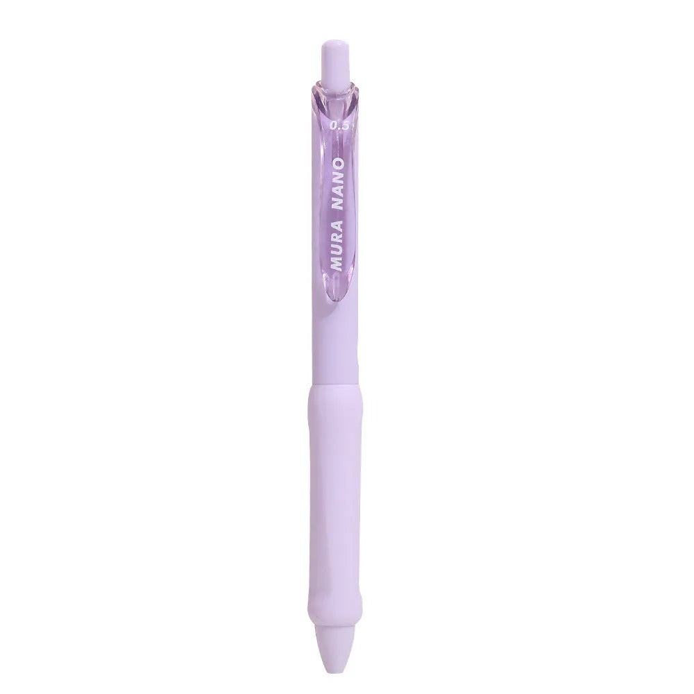 Macaron colour press gel pen with 0.5mm tip in three smoked colour options