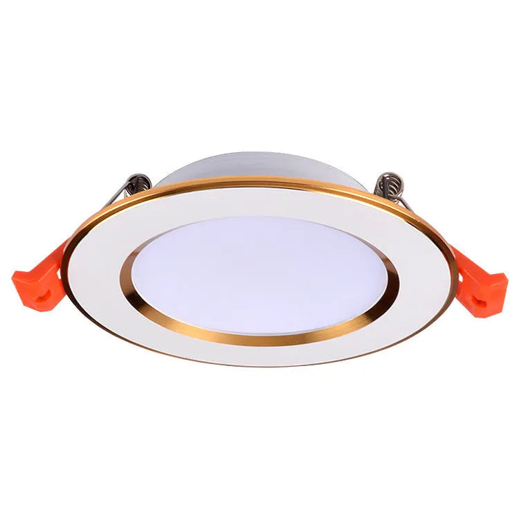 Anti-fog straw hat design LED ceiling downlight spotlight with aluminium housing