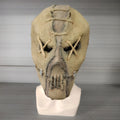 Latex scar skull Halloween mask head cover horror costume accessory
