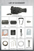 CY789 HD night vision instrument aiming set 3.7V compact 106x97x47mm for low-light photography and shooting