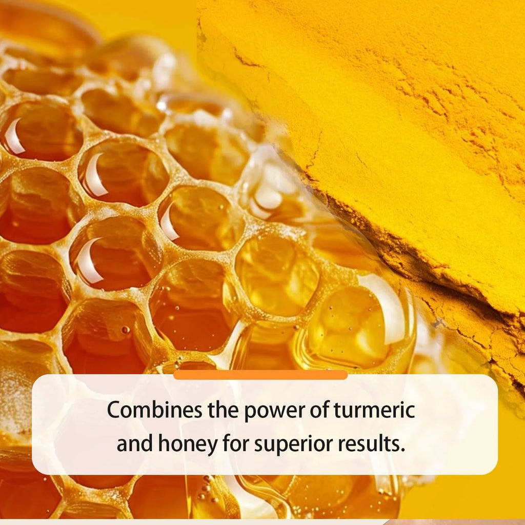 30ml bottle of Turmeric Honey Essential Oil with neutral packaging for facial skincare