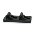 Black plastic double handle fixed charger for PS4 console made from ABS material