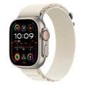Nylon looped watch strap in green for Apple Watch 42mm