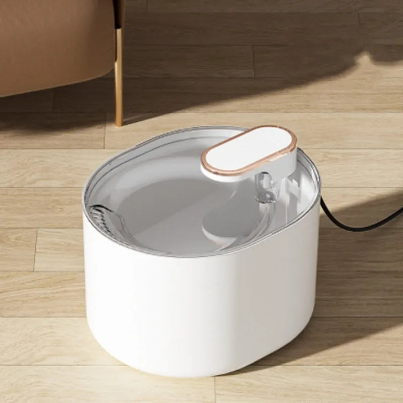 Automatic pet water fountain with USB cable, water pump, and filter element for cats and dogs in Berlin Blue colour