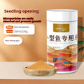 Small fish food traffic lights ornamental fish granular feed bottle with protein and size options