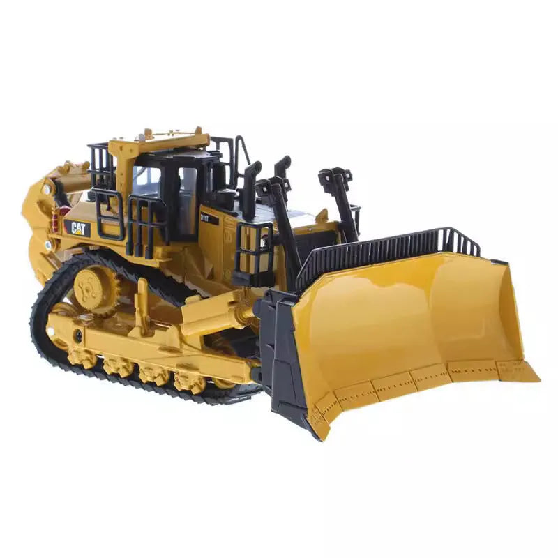 Carter alloy die-cast D11 bulldozer model in yellow packaging box for teenagers