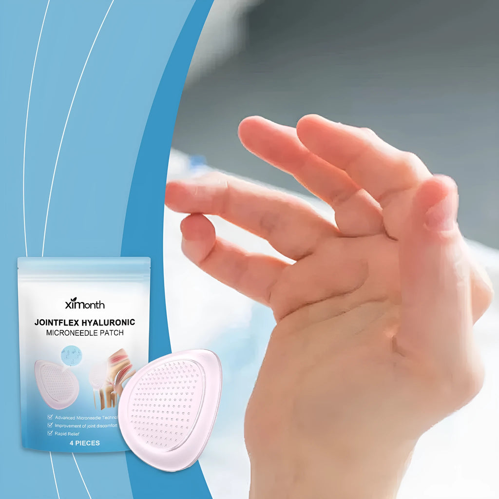 Body Care Daily External Paste joint microneedle patch 4 pack with curcumin and hyaluronic acid