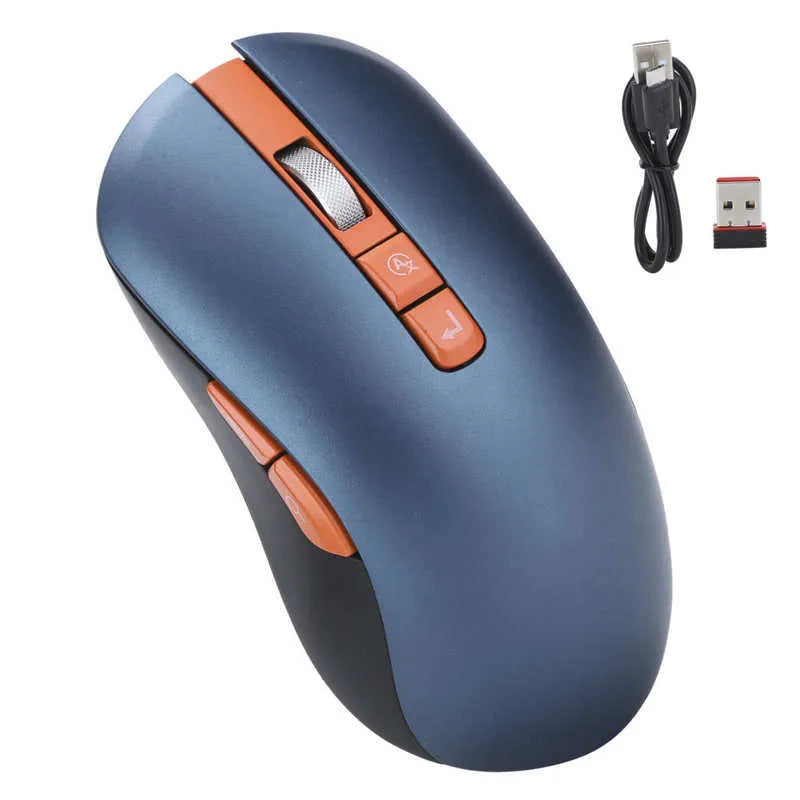 Artificial intelligence voice mouse wireless rechargeable laptop V8 Premium Edition with 7 buttons and dual connectivity