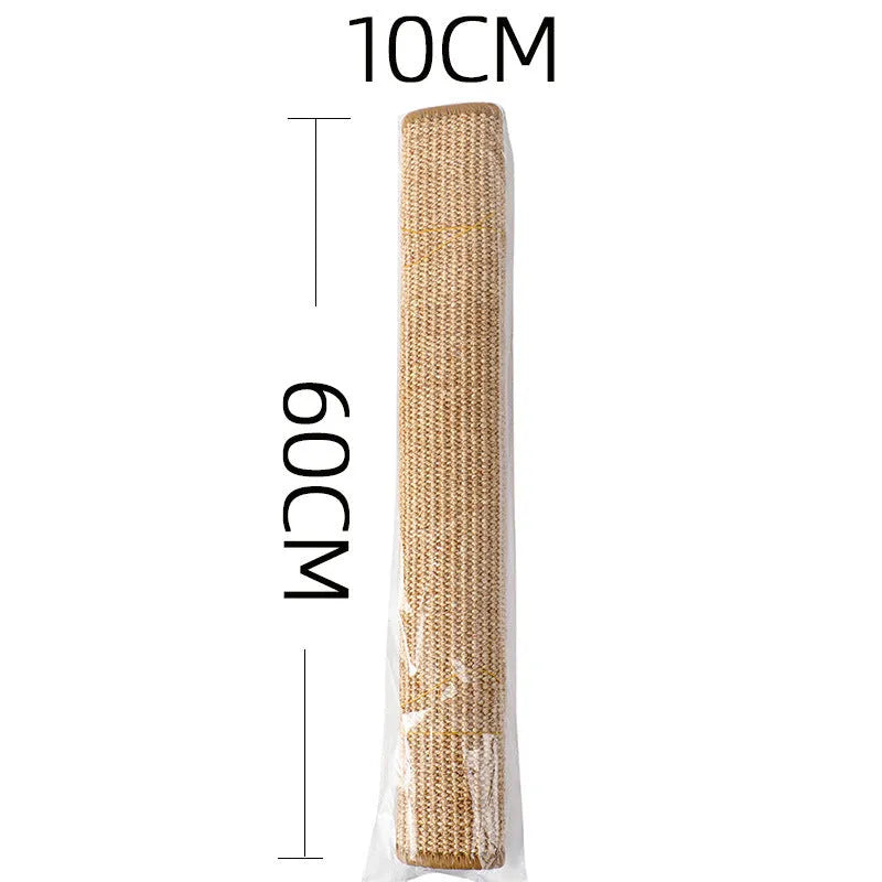Jianma corner cat scratch board in dark gray measuring 18x60cm for furniture protection