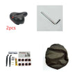 Thickened soft bicycle saddle cushion with PU leather cover, waterproof cover, wrench and tyre patches.