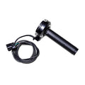 Black stainless steel electronic throttle handle lever for control systems