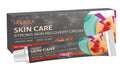 20g tube of skin healing soothing care cream with aloe leaves and mint leaves