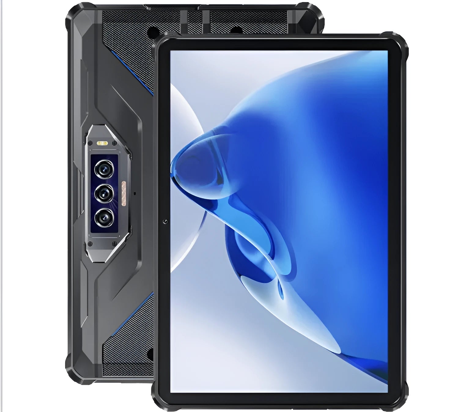OUKITEL P07-RT7 TITAN 5G black rugged tablet with 10.1-inch display and 48MP camera