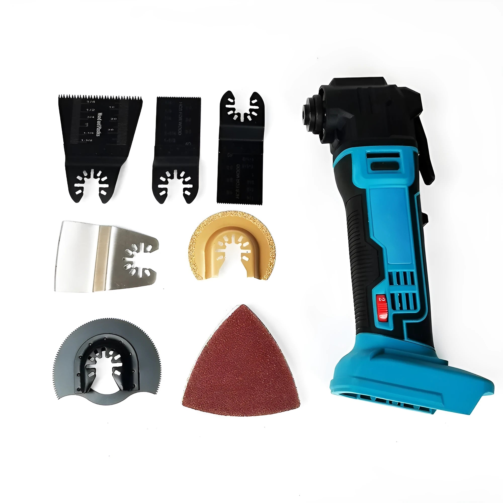 Rechargeable brushless lithium battery trimming machine with dual charger and metal construction