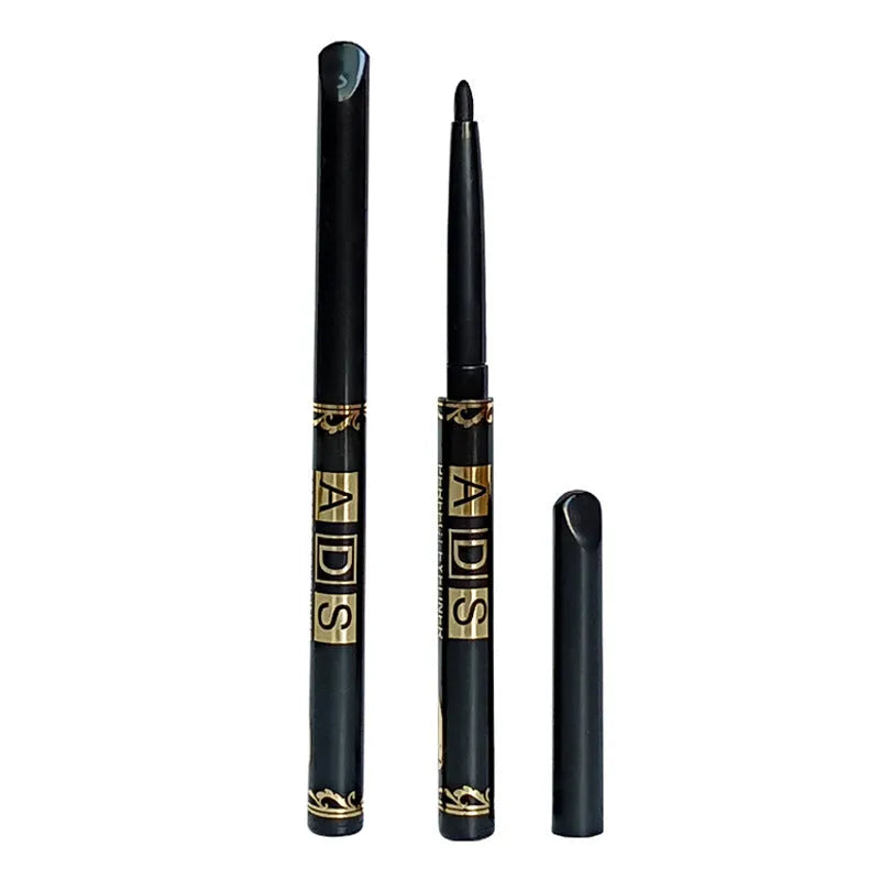 Eyeliner gel pencil in black and brown with automatic twist-up mechanism