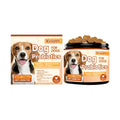 200g pack of Canine Probiotic Digestion Soft Granules for dog digestive health with probiotic strains, enzymes, and Omega-3 fish oil
