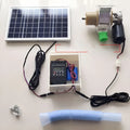 Solar-powered automatic chicken feeding device with timer and watertight caisson housing