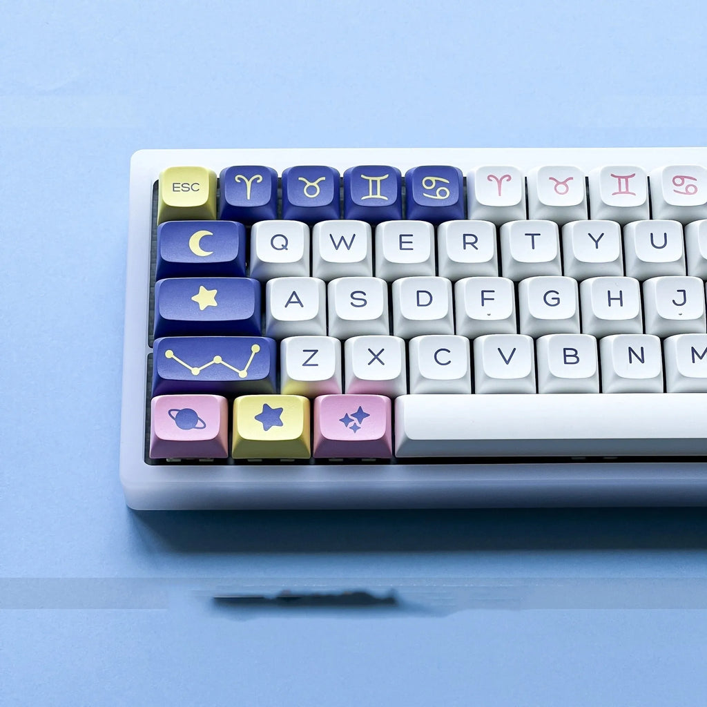 Magician Constellation 132-key XDA height keycap set, boxed, for USB Bluetooth Type-C keyboards