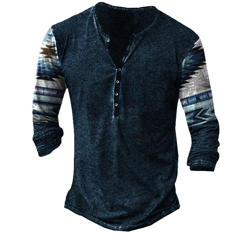 Men's loose fit digital printing top in 95% polyester, available in multiple colours, street sports fashion style
