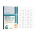 Skin care patches with mint and aloe leaves in a 144 patch pack for soothing hydration