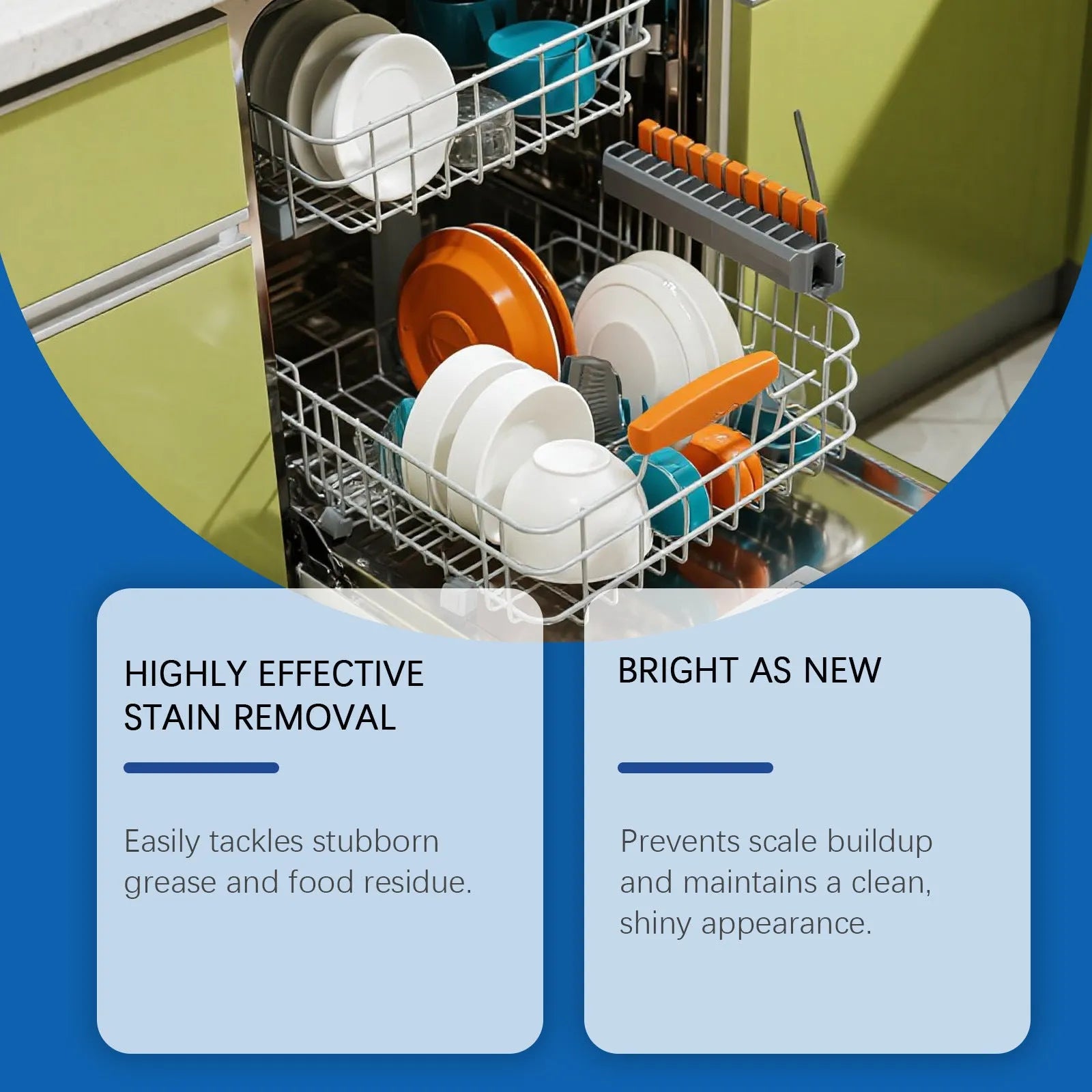 237mL dishwasher detergent aid bottle for removing oil stains from kitchenware